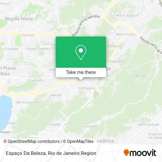 Espaço Da Beleza map