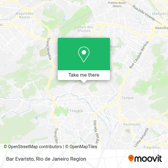 Bar Evaristo map