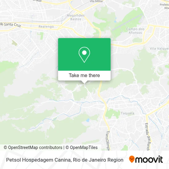 Petsol Hospedagem Canina map