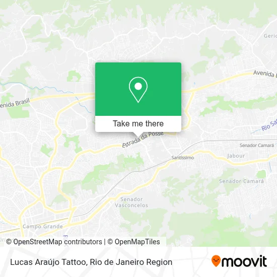 Lucas Araújo Tattoo map
