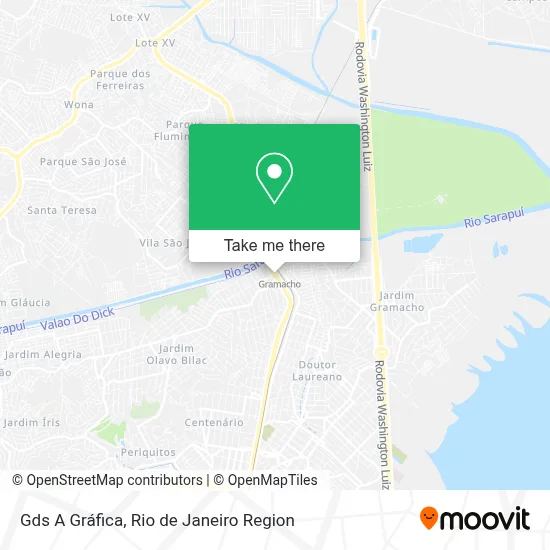 Gds A Gráfica map