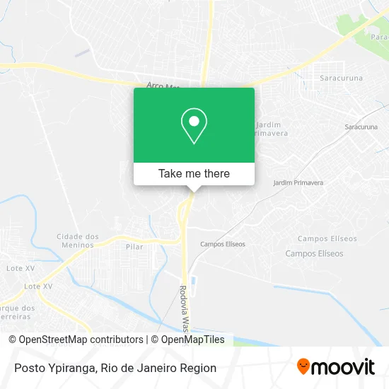 Posto Ypiranga map