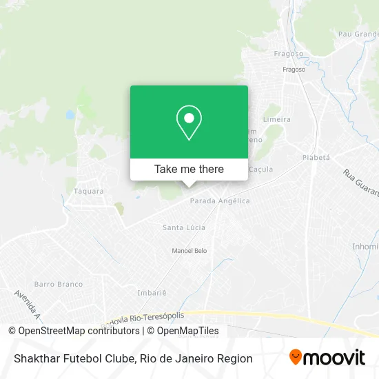 Shakthar Futebol Clube map