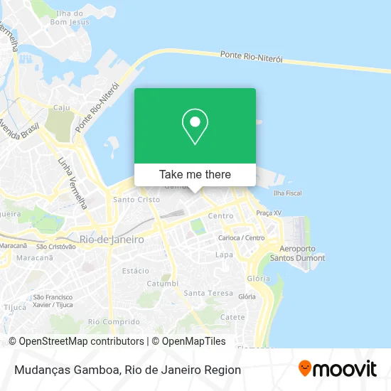 Mudanças Gamboa map