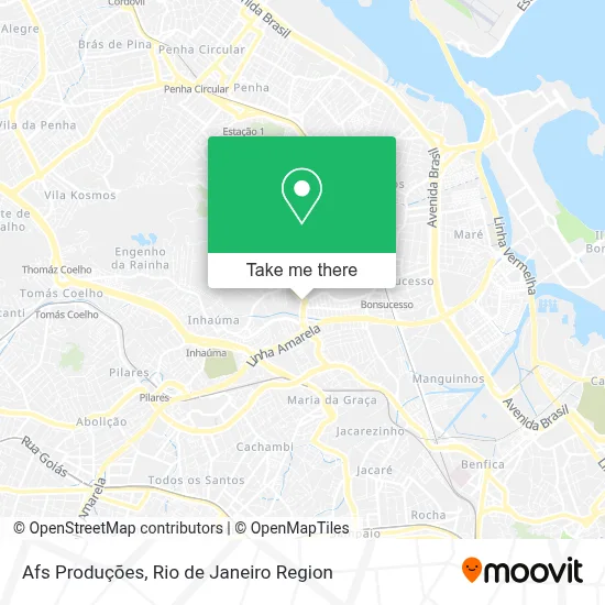 Afs Produções map