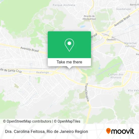 Dra. Carolina Feitosa map