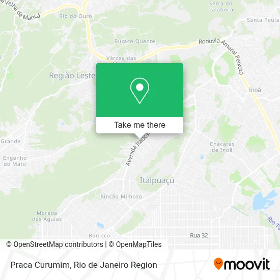 Praca Curumim map