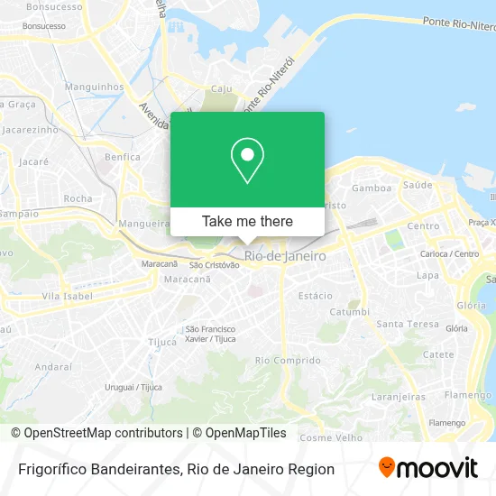 Frigorífico Bandeirantes map