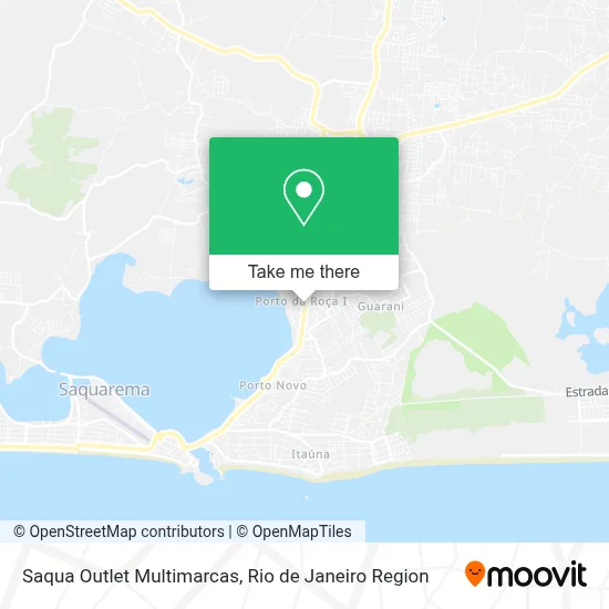 Saqua Outlet Multimarcas map