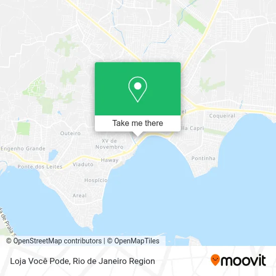 Loja Você Pode map