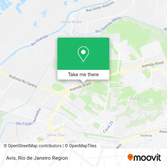 Avis map