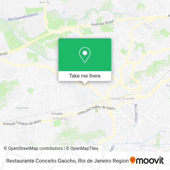 Restaurante Conceito Gaúcho map