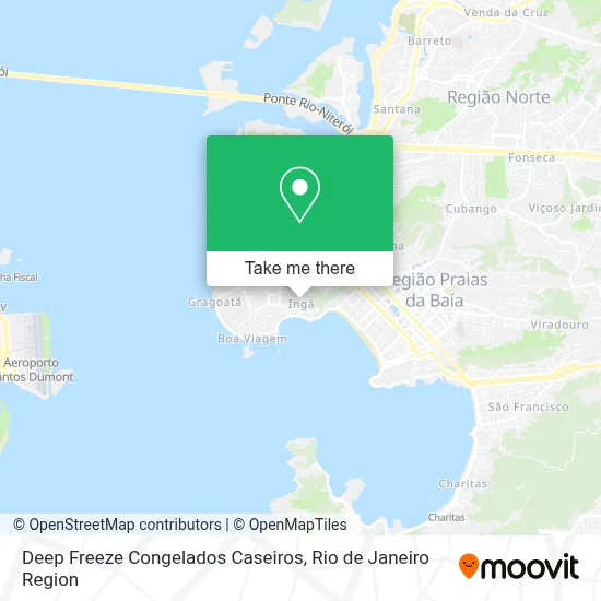 Deep Freeze Congelados Caseiros map