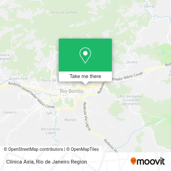 Clínica Axia map