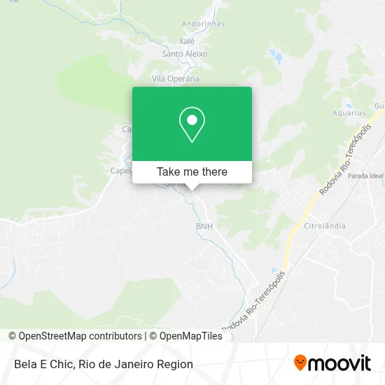 Bela E Chic map