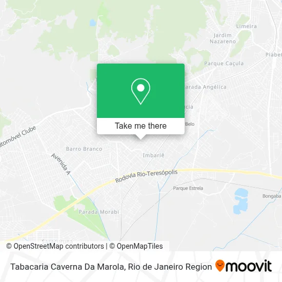 Tabacaria Caverna Da Marola map