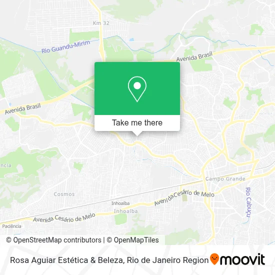 Rosa Aguiar Estética & Beleza map