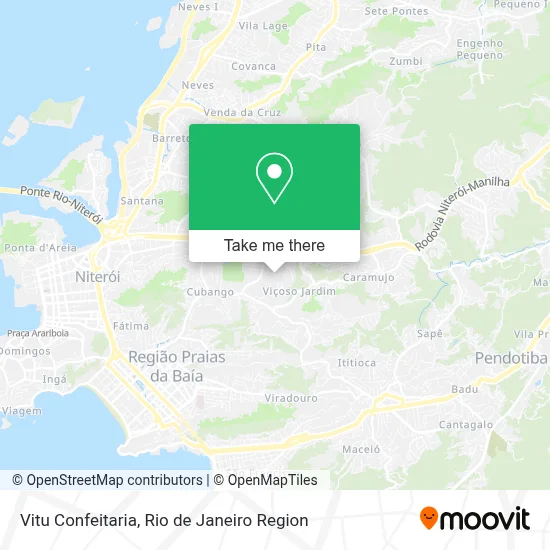 Vitu Confeitaria map