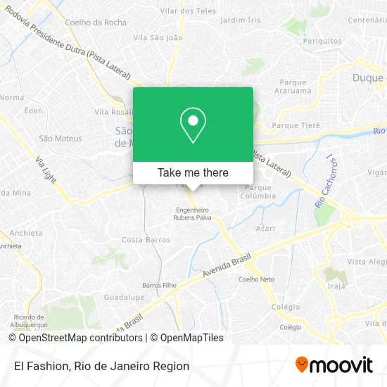 El Fashion map