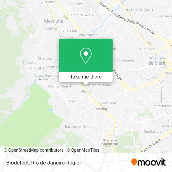 Biodetect map