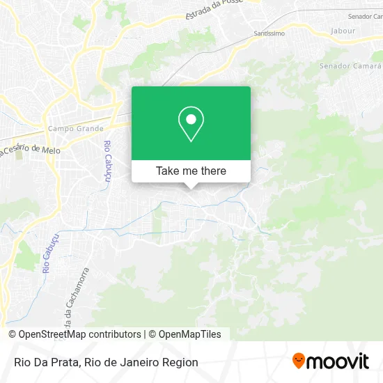 Rio Da Prata map