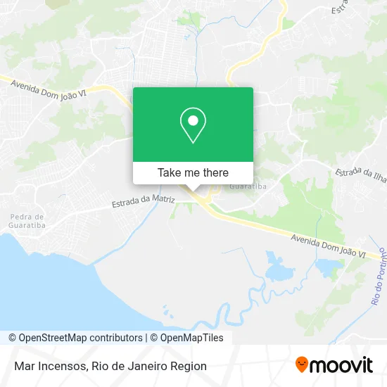 Mar Incensos map