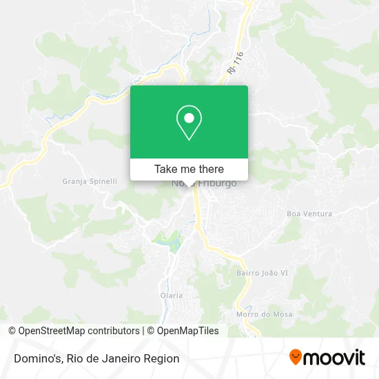 Domino's map