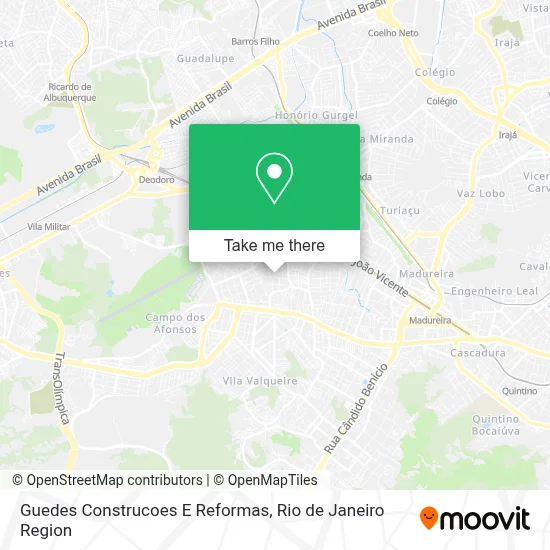 Guedes Construcoes E Reformas map