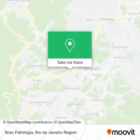 Brac Patologia map