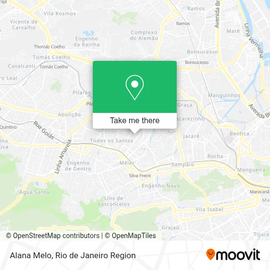 Alana Melo map