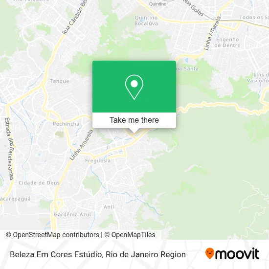 Beleza Em Cores Estúdio map