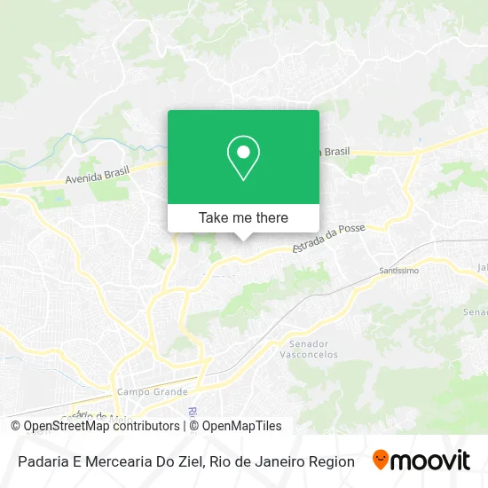 Padaria E Mercearia Do Ziel map