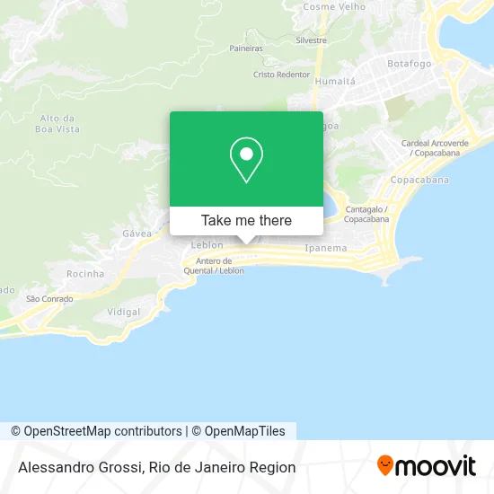 Alessandro Grossi map