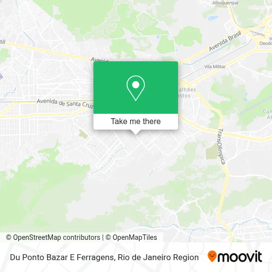 Du Ponto Bazar E Ferragens map