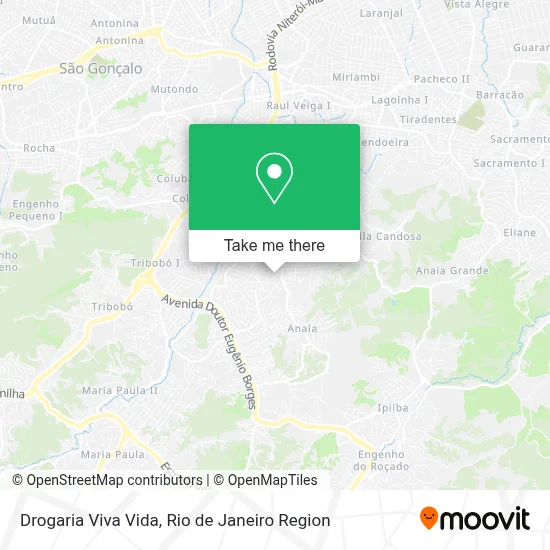 Drogaria Viva Vida map