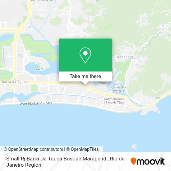 Small Rj Barra Da Tijuca Bosque Marapendi map