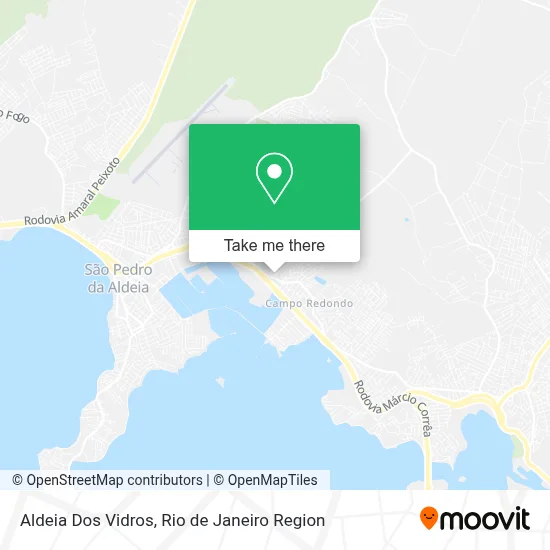 Aldeia Dos Vidros map