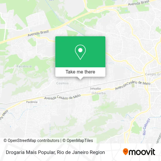 Drogaria Mais Popular map