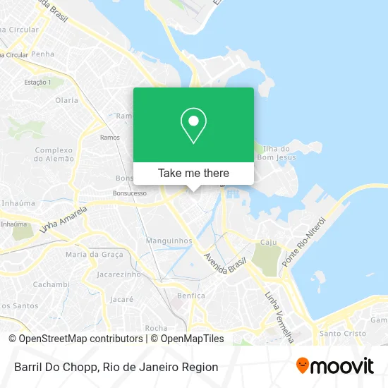 Barril Do Chopp map