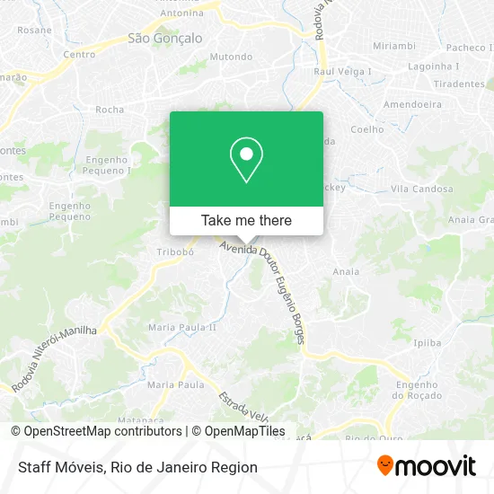 Staff Móveis map