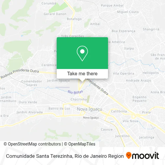 Comunidade Santa Terezinha map