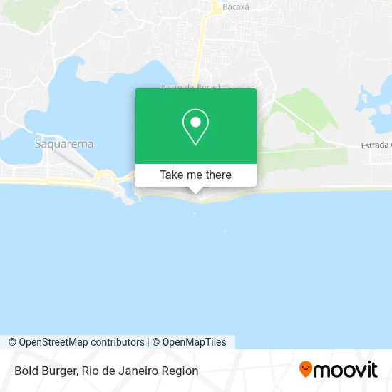 Bold Burger map