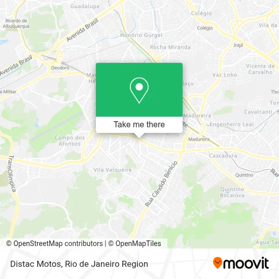 Distac Motos map