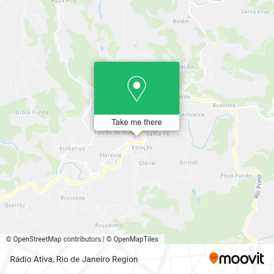 Rádio Ativa map