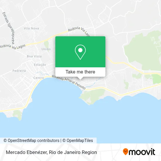 Mercado Ebenézer map