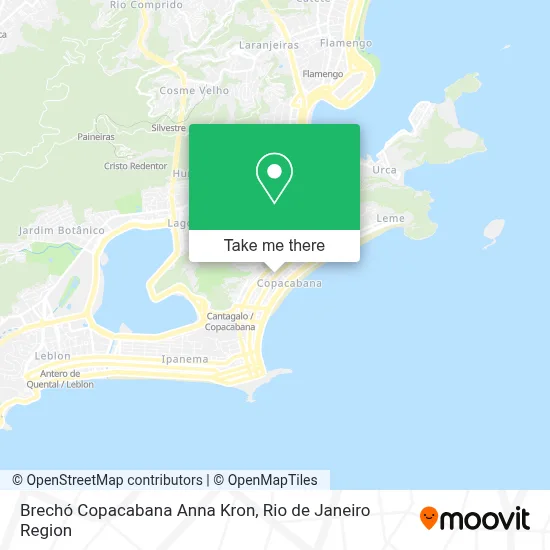 Brechó Copacabana Anna Kron map