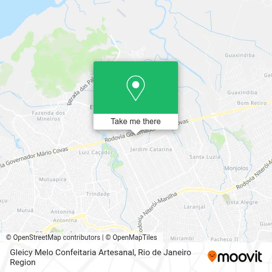 Gleicy Melo Confeitaria Artesanal map