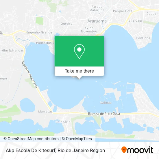 Akp Escola De Kitesurf map