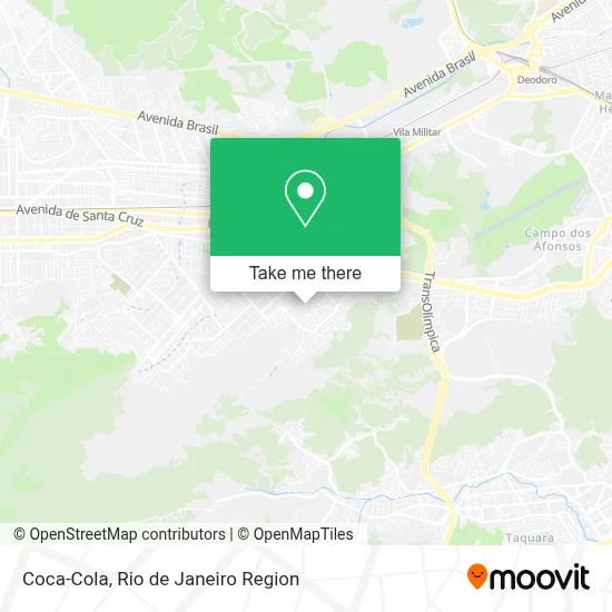 Coca-Cola map