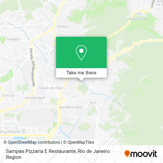 Sampas Pizzaria E Restaurante map